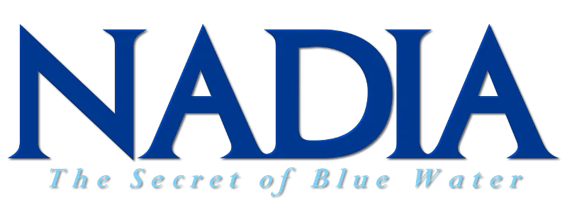 Nadia, le secret de l'eau bleue logo