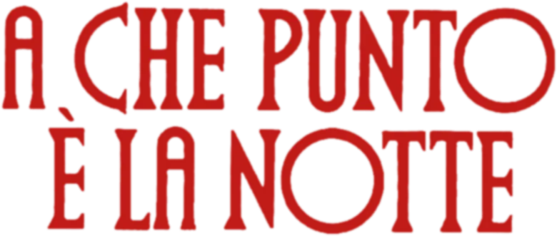 A che punto è la notte logo