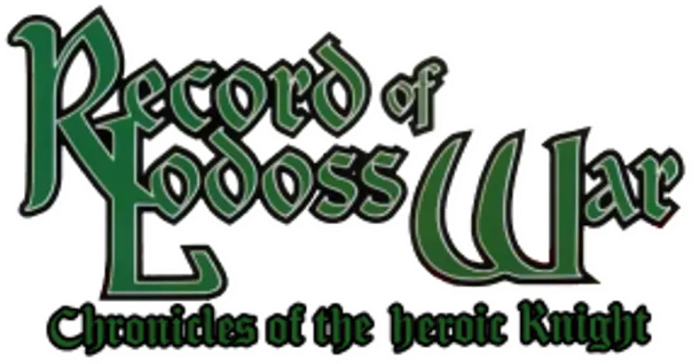Record Of Lodoss War: Chronicles Of The Heroic Knight logo