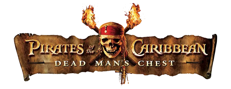 Piratas del Caribe: El cofre del hombre muerto logo