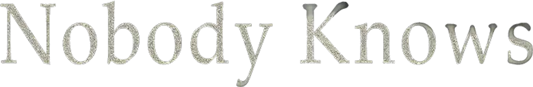 아무도 모른다 logo