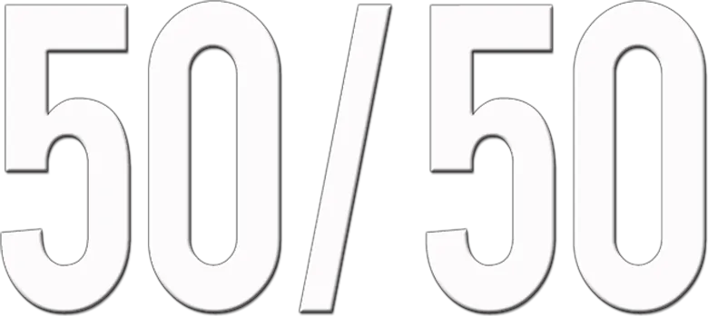 50% logo
