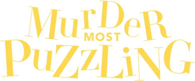 Murder Most Puzzling logo