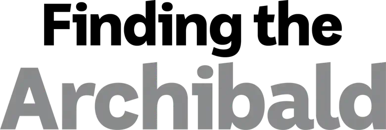 Finding the Archibald logo