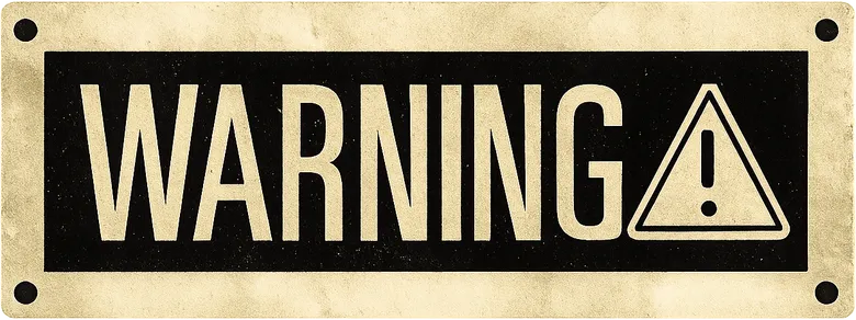 Warning logo