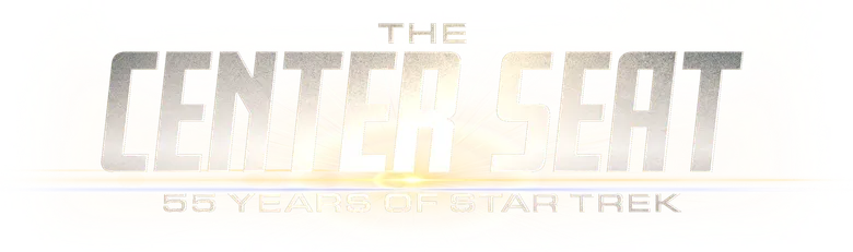 The Center Seat: 55 Years of Star Trek logo