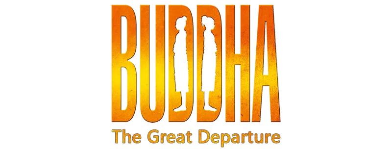 Tezuka Osamu no budda: Akai sabaku yo! Utsukushiku (The Great Departure) logo