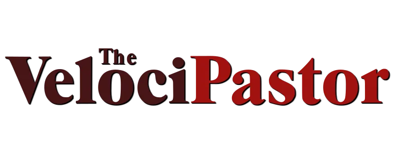 The VelociPastor logo