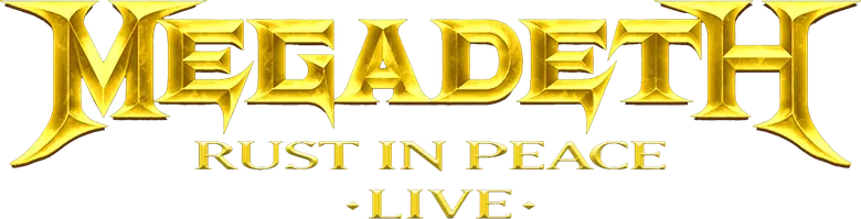 Megadeth - Rust in Peace Live logo