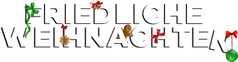 Friedliche Weihnachten logo