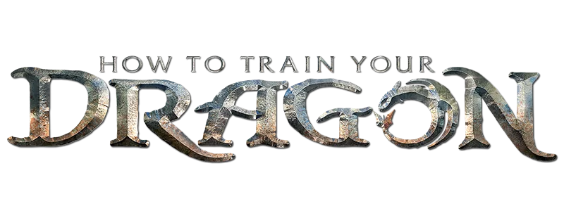 Como Treinar o Seu Dragão logo