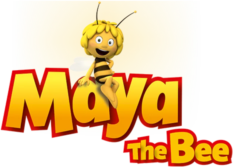 La abeja Maya logo