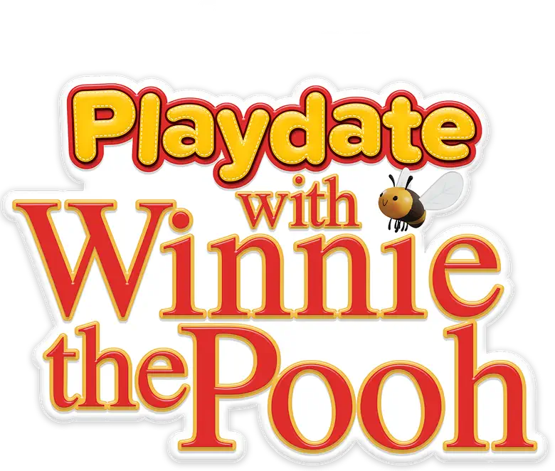 Brincando com o Ursinho Pooh logo