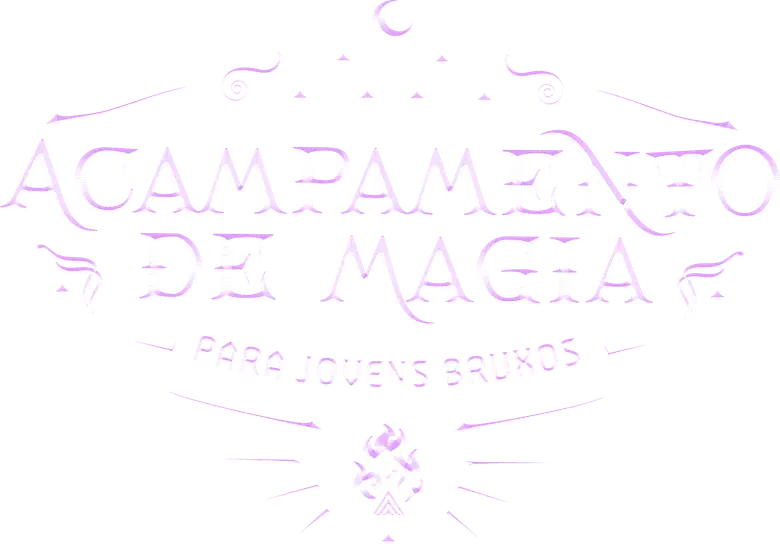 Acampamento de Magia para Jovens Bruxos logo