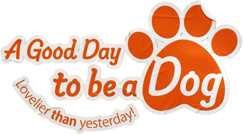 Um Bom Dia para Ser um Cachorro logo