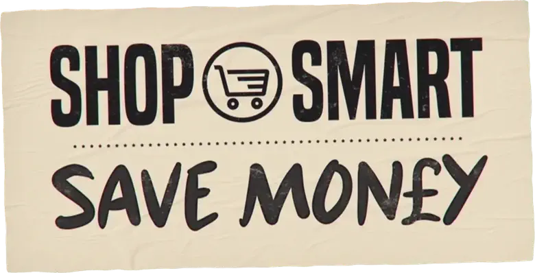 Shop Smart, Save Money logo