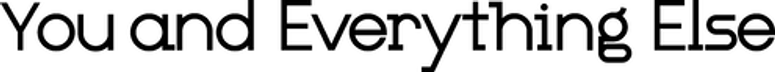 Eu, Você e Toda uma Vida logo