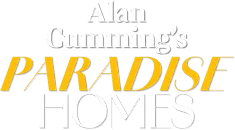 Alan Cumming's Paradise Homes logo
