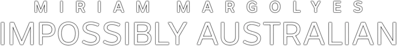 Miriam Margolyes Impossibly Australian logo