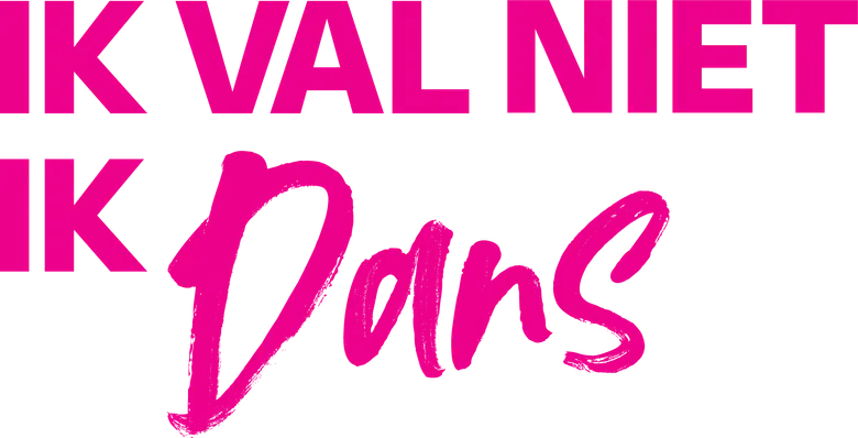 Ik val niet, ik dans logo