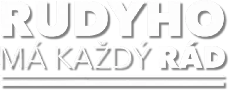 Rudyho má každý rád logo