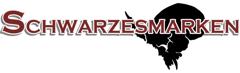 Schwarzes Marken logo