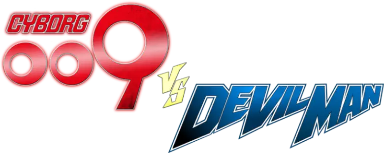Cyborg 009 vs. Devilman logo