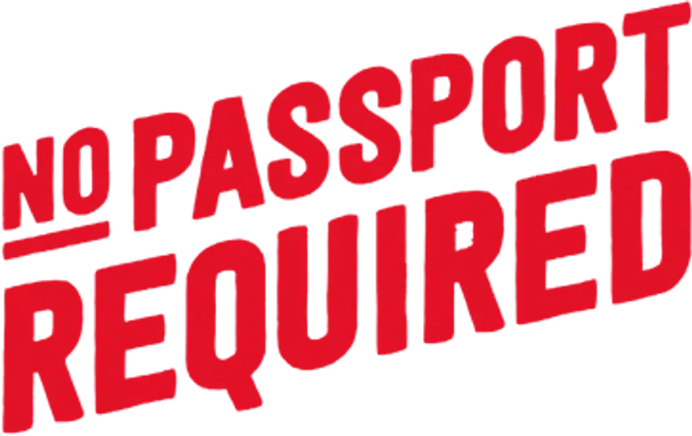 No Passport Required logo