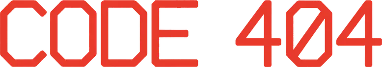 Code 404 logo