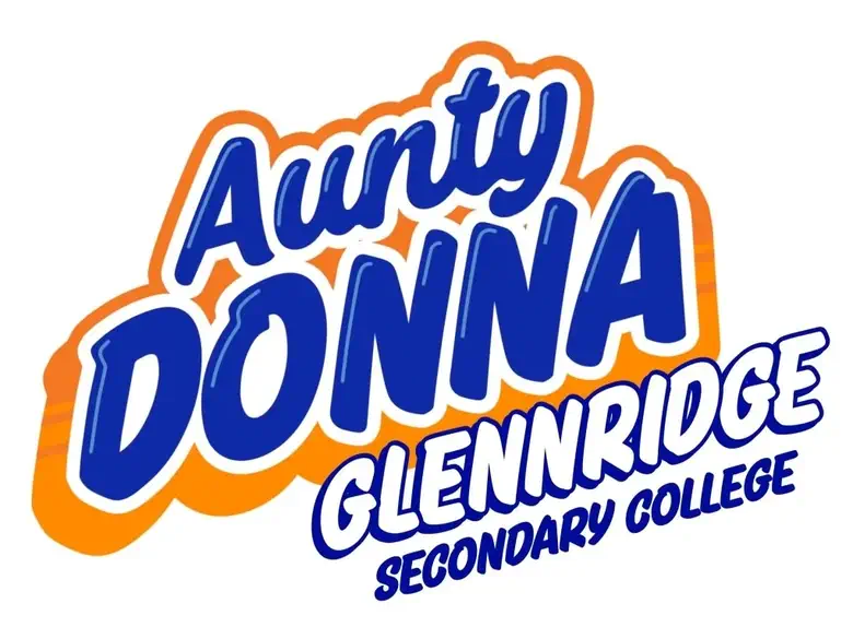 Aunty Donna: Glennridge Secondary College logo